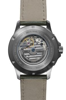 Preview: Bauhaus Aviation Herrenuhr Automatik mit 60h Gangreserve und Lederarmband